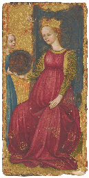 Carte de Tarot: La Reine des Deniers  