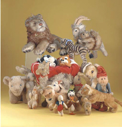 Various soft toys