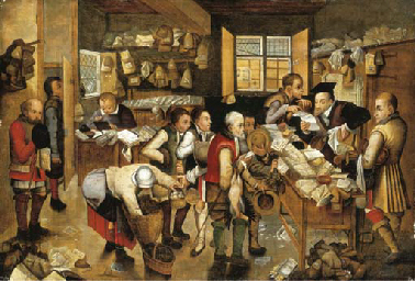 The collector of tithes  