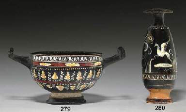 AN APULIAN GNATHIAN-WARE CUP-SKYPHOS  