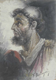 Profile of a man  