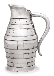 A FRENCH SILVER JUG  