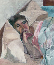 Man in bed  