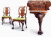 A PAIR OF GEORGE II WALNUT SIDE CHAIRS