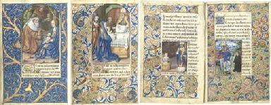 BOOK OF HOURS, use of Rome, in Latin, illuminated manuscript...