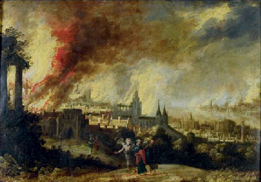 jerusalem burning