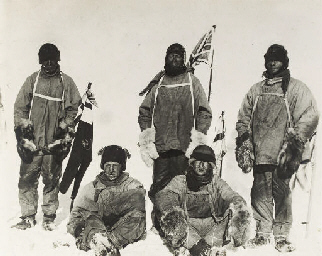 At the South Pole  