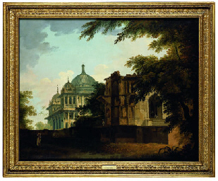 'A View of a Mosque at Mounheer' [Maner]  