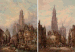 Antwerp Cathedral; and Morlaix, Brittany