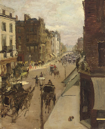 A Street Scene in London  