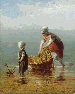 Mother and Child by the Sea
