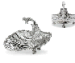 A FINE GEORGE II SILVER SHELL BASKET