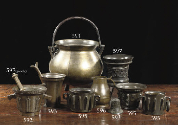 Furniture German on German Bronze Mortar And Pestle   15th Century   European Furniture