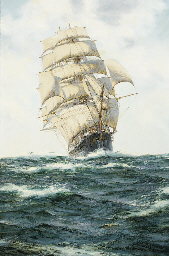 The American clipper Blue Jacket  