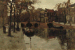 An Autumn day along a canal, Amsterdam