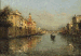 A gondola on the Grand Canal