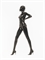 Alek Wek, Los Angeles, 1998  