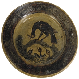 A BERNARD LEACH STONEWARE CHARGER