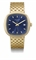 Patek Philippe. A rare and unusual oversized 18K gold cushion-shaped electronic wristwatch with sweep centre seconds, date and bracelet 