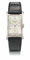 Patek Philippe. A very fine and rare platinum and diamond-set rectangular wristwatch 