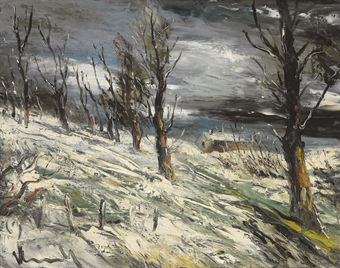 Paysage de neige Paysage de neige