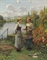 Two Women in a Landscape