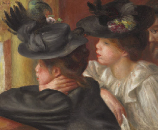 pierre auguste renoir 1841 1919 au théâtre la loge essay sale