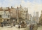 Bridge Street, Chester, with St. Peter's Church and Chester Town Hall in the background