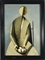 Seated figure holding a bowl of eggs