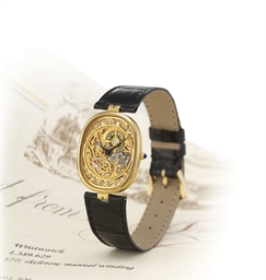 PATEK PHILIPPE, ELLIPSE SQUELETTE REF. 3880  18K GOLD MANUAL-WINDING ELLIPTICAL SKELETONISED WRISTWATCH 