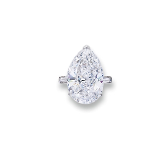 AN IMPORTANT DIAMOND SINGLE-STONE RING, BY HARRY : lot evening fall fashions fall accessories