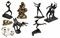 24 sculptures (8 illustrated)
