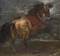 A rearing stallion