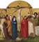 The Crucifixion: A panel from an altarpiece  