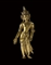 A gilt copper figure of Bodhisattva Avalokiteshvara  