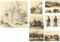 An album of 71 drawings and watercolours, mounted on 70 card leaves, including 18 watercolours and 2 drawings of Chinese subjects (Macao and environs), and 7 watercolours and 5 drawings of Indian subjects, the majority by an unknown imitator of Chinnery, the remainder drawings and watercolours of English and Continental scenery by and after Pyne, Buckley, Campion, Dodd, D'Oyly and others