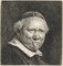 Lieven Willemsz. van Coppenol, Writing-Master: The Larger Plate (B., Holl. 283; H. 300) 
