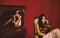 Joana with Valerie and Reine in the Mirror, L'Hotel des Beaux Arts, Paris, 1999 