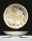 A TELL MINIS LUSTRE PAINTED WHITE GLAZED POTTERY BOWL  