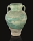 A KASHAN TURQUOISE GLAZED STORAGE JAR, IRAN, 12TH CENTURY  