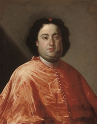 Portrait of Cardinal Annibale Albani (1682-1751), half-length  