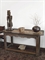 AN ENGLISH OAK ALTAR TABLE  