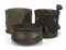 TWO PERSIAN BRONZE MORTARS  