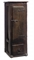AN OAK NARROW DWARF CUPBOARD  