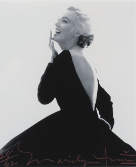 marilyn black dress