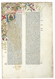 PETRUS LOMBARDUS (c 1100-1160) Glossa in epistolas Pauli [Es...