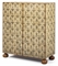 A SWEDISH DECOUPAGE CUPBOARD