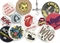 Rock and Roll Badges and Medallions  