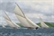 Britannia, Lulworth, Cambria and Candida on the Clyde 