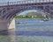 Le pont d'Argenteuil et la Seine